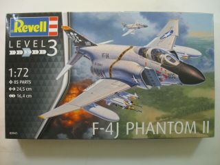 Revell Germany 1/72 F - 4j Phantom Ii U.  S.  Navy 03941