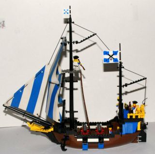 Lego Vintage Pirate 6274 Caribbean Clipper Complete With Instructions