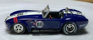 Jada Big Time Muscle ‘65 Shelby Cobra 427 S/c Blue 1/64 Real Riders Diecast Ford