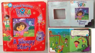 Nick Jr.  Dora The Explorer A Sleepy Story Hc Board Book Musical Treasury