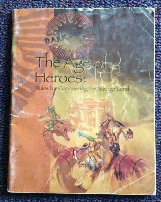Age Of Heroes (book Only) Dark Sun Campaign Setting Revised & Expanded Tsr 2438