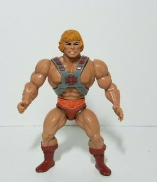 Vintage 1981 Masters Of The Universe Motu He - Man Action Figure