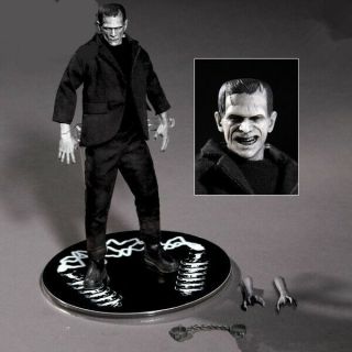 One:12 Universal Studios Frankenstein Monsters 1:12 Mezco Pvc Action Figure Toys