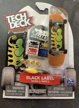 2017 Tech Deck Black Label Skateboards Fingerboards Sk8 Series 3