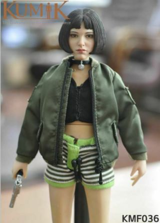 Kumik 1/6 Natalie Portman Female Action Figure Head Body Clothes Model Kmf036