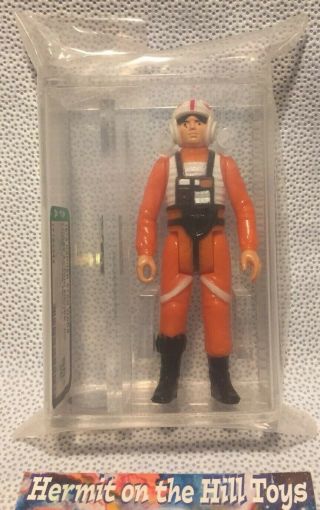 Kenner 1978 Star Wars Vintage Luke Skywalker X - Wing Pilot Coo Hk Afa 80,  Nm