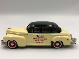 1:43 Handbuilt Milestone American Classics 1947 Nash Ambassador Yellow Kd14p