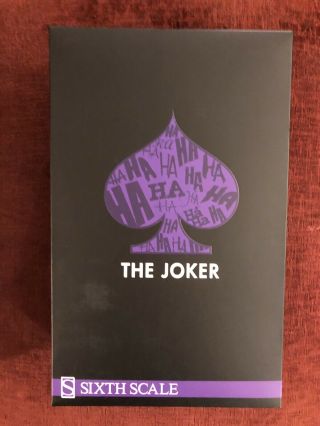 Sideshow Collectibles Dc Comics The Joker 1/6 Scale 12 " Action Figure Hot Toys