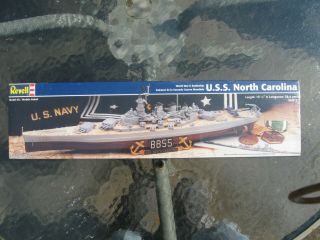 Revell 1/570 Uss North Carolina Battleship Bb - 55 85 - 5102