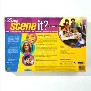 Disney Scene It? The DVD Board Game 1st Edition 2004 Complete 2