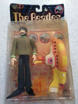 1999 Mcfarlane Toys The Beatles George W Yellow Submarine Never Opened