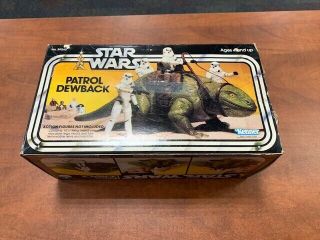 Star Wars Vintage 1977 Patrol Dewback W Box Rare 3