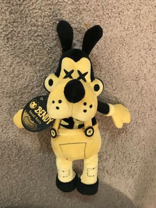 Bendy And The Ink Machine Wave 3 Plush Gold Dead Boris Nwt Wolf