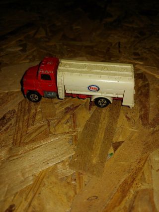 Tomica 1974 Tomy Ford Esso Gas/oil Tanker Truck F62 Japan