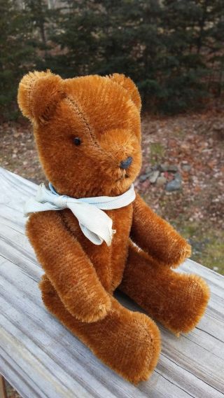 Vintage Mohair Bear.  Made In East Germany 2