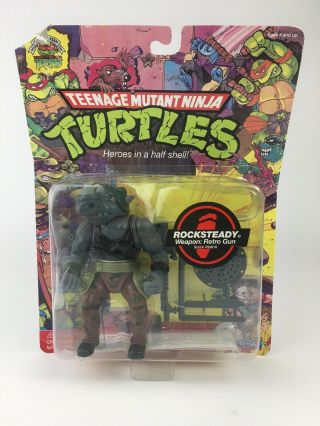 Teenage Mutant Ninja Turtles 25th Anniversary Rocksteady Figure Playmates 2008