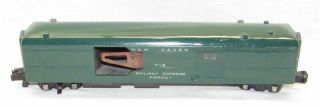 American Flyer Green Haven S Gauge 718 Railway Express Agency Mail Car
