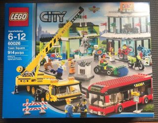 Lego 60026 Town Square,  - Retired