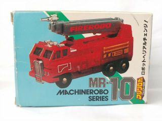 Machine Robo Mr - 10 Fire Robo 1982 Bandai Gobots Pumper Transformers