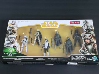 Star Wars Force Link 2.  0 6 Pack Characters Rare Target Exclusive