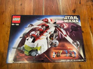 Lego Star Wars 2002 (complete Set) - Republic Gunship (7163) 1st Edition