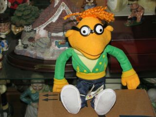 10 " Scooter Bean Bag Plush Toy From The Muppets Vision 3d