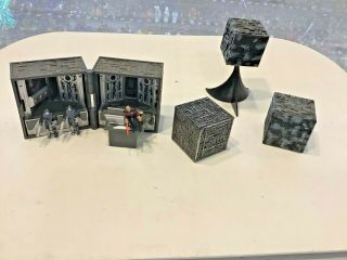 Playmates - Star Trek - Next Generation - Innerspace Mini Borg Cube,  3 Cubes