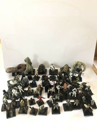 Star Wars Miniatures Alliance And Empire Full Set Of 60,  Inc Cards
