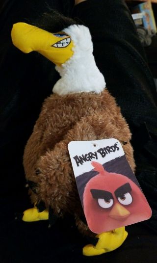 12” Angry Birds Movie Mighty Eagle Plush Stuffed Rare With Tags