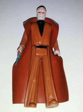 Vintage 1977 Star Wars Ben Kenobi Action Figure Loose 100 Complete Kenner
