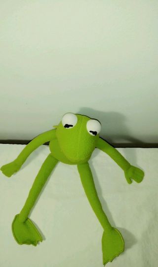 Kermit The Frog Plush Muppet Vision 3d Poseable Stuffed Animal Disneyland World