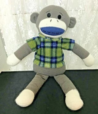Dan Dee Sock Monkey Plush Toy 16 
