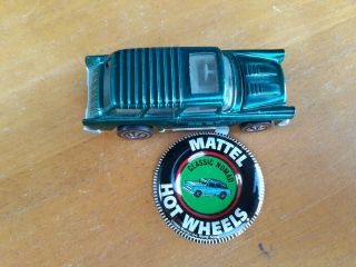Hot Wheels Red Line 1969 Classic Nomad Teal White Interior With Badge 3