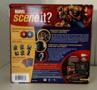 SCENE IT? Marvel Deluxe Edition DVD Game Collectors - Tin Case 3