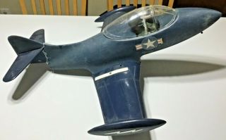 Vintage Hasbro Gi Joe Panther Jet Parts W/ Pilot Very Awesome 1960 