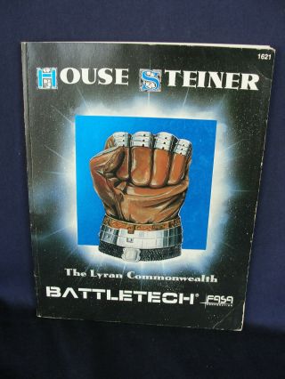 Battletech Source Book House Steiner Fasa Mechwarrior