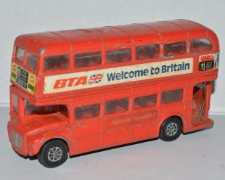 Corgi London Transport Routemaster Bus Double Decker Bta Welcome To Britain