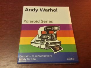 Idrobot Andy Warhol Polaroid Prints,  Set Of 12