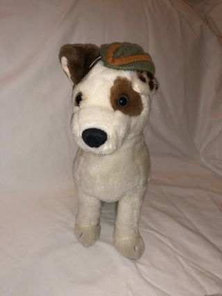 Vintage 1996 Wishbone Robin Hood Hat Plush Toy Dog Equity Toys Stuffed Animal
