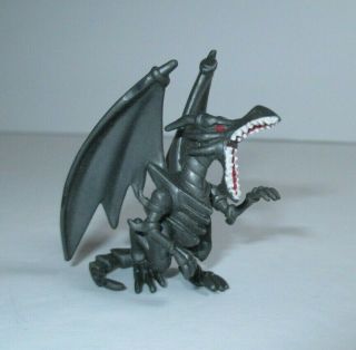 2002 Yugioh Series 2 2 " Red Eyes Black Dragon Mini Action Figure Mattel