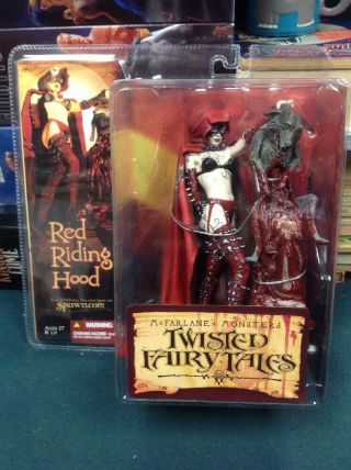 Twisted Fairy Tales Red Riding Hood Action Figure Mcfarlane 