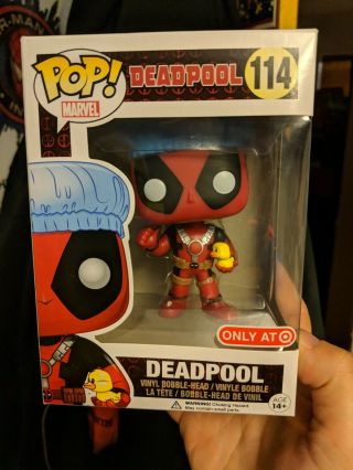 Funko Pop Marvel Deadpool Shower Cap 114.  Target Exclusive