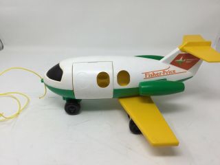 Vintage Fisher - Price Little People Jet Airplane 1980,  182