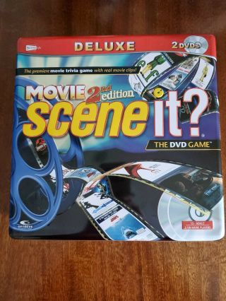 Scene It? Deluxe Movie 2nd Edition The Dvd Game Compete (a10)