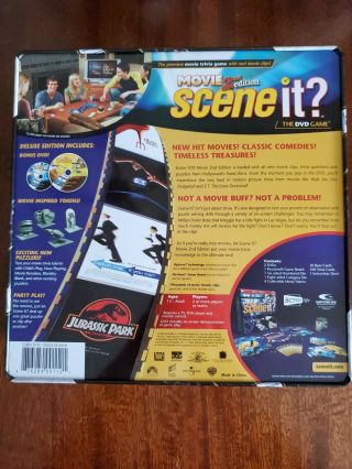Scene It? Deluxe Movie 2nd Edition The DVD Game Compete (A10) 2