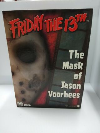 Neca Reel Toys The Mask Of Jason Voorhees Box And Packaging Only