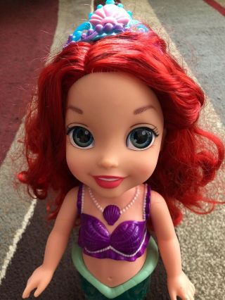 Disney Princess Colors Of The Sea Ariel Bath Doll
