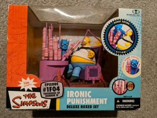 Mcfarlane Toys 2006 The Simpsons Ironic Punishment Deluxe Boxed Set