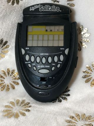 Radica Solitaire 2003 Electronic Handheld Game