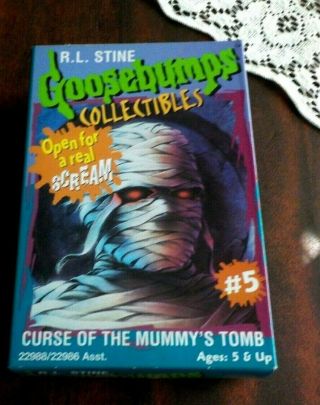 Rl Stine Goosebumps Collectibles Figure Curse Of The Mummy 